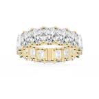 Kylie Radiant LGD U-Prong Eternity Band