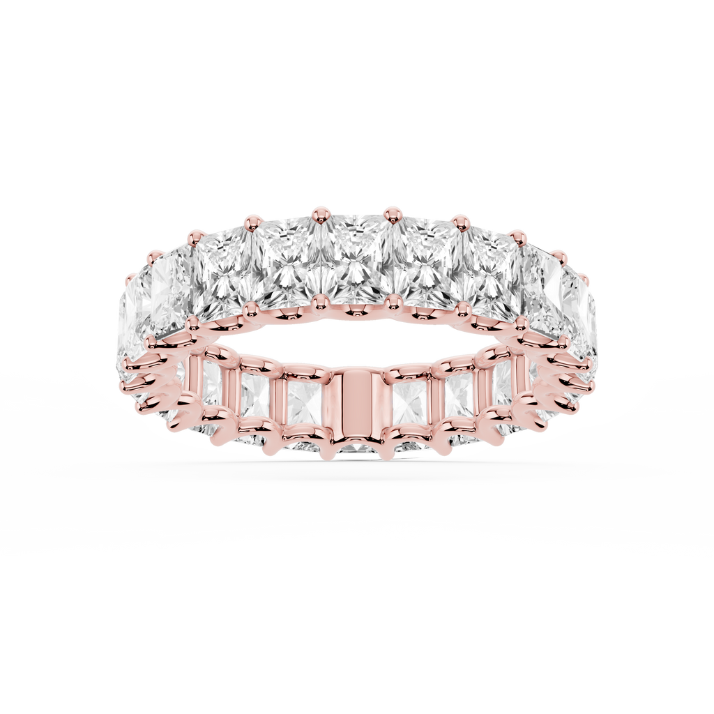Kylie Radiant LGD U-Prong Eternity Band