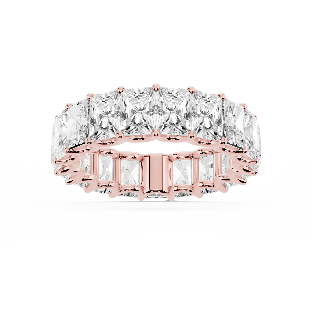Kylie Radiant LGD U-Prong Eternity Band