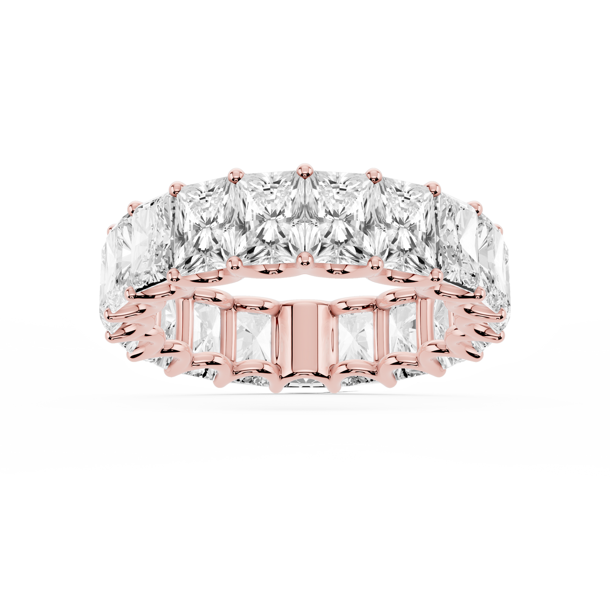 Kylie Radiant LGD U-Prong Eternity Band