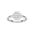 Ellison 1 ctw Heart LGD Clover Lucky in Love Promise Ring