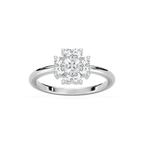 Ellison 1 ctw Heart LGD Clover Lucky in Love Promise Ring