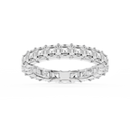 Melissa Asscher LGD Shared Prong Eternity Band