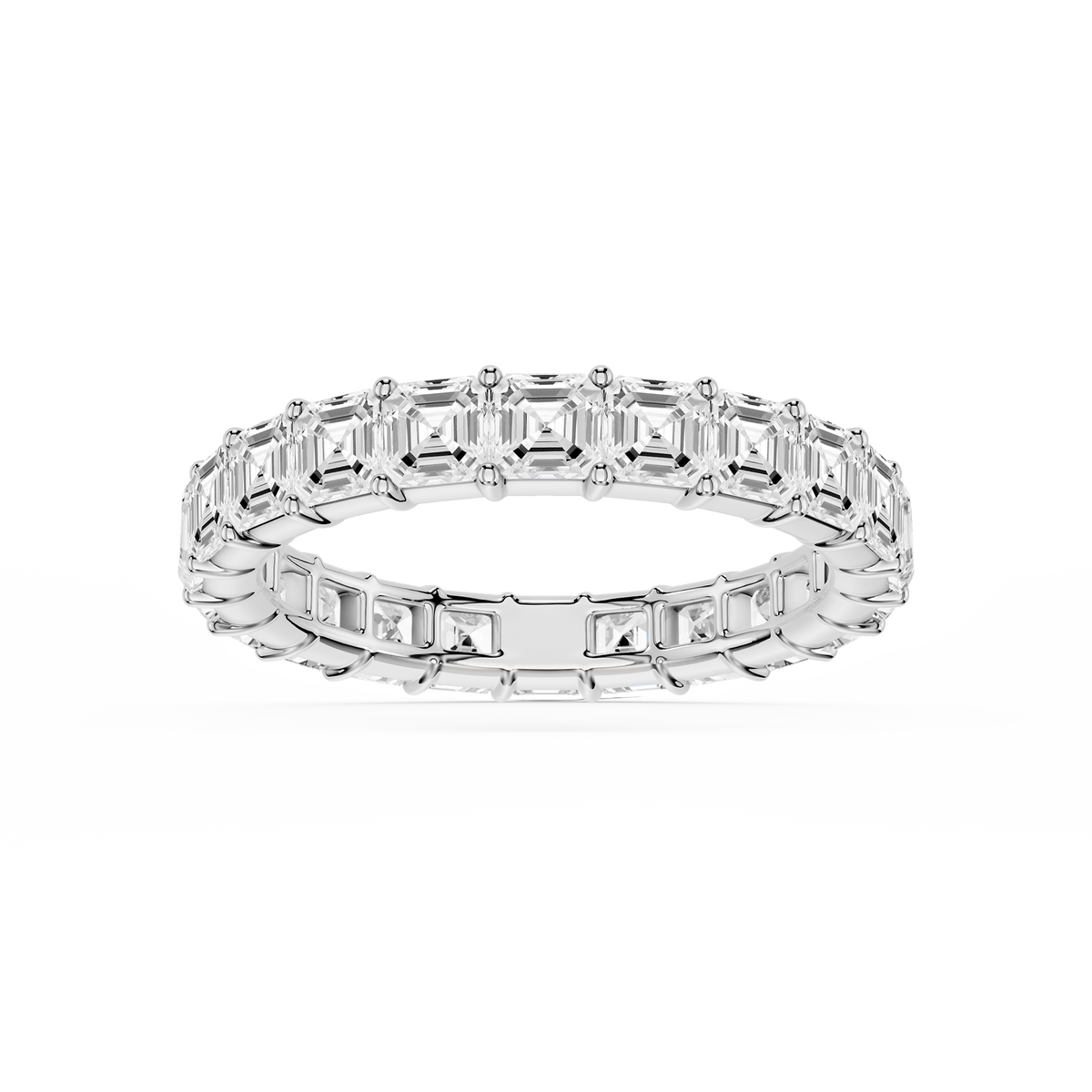 Melissa Asscher LGD Shared Prong Eternity Band