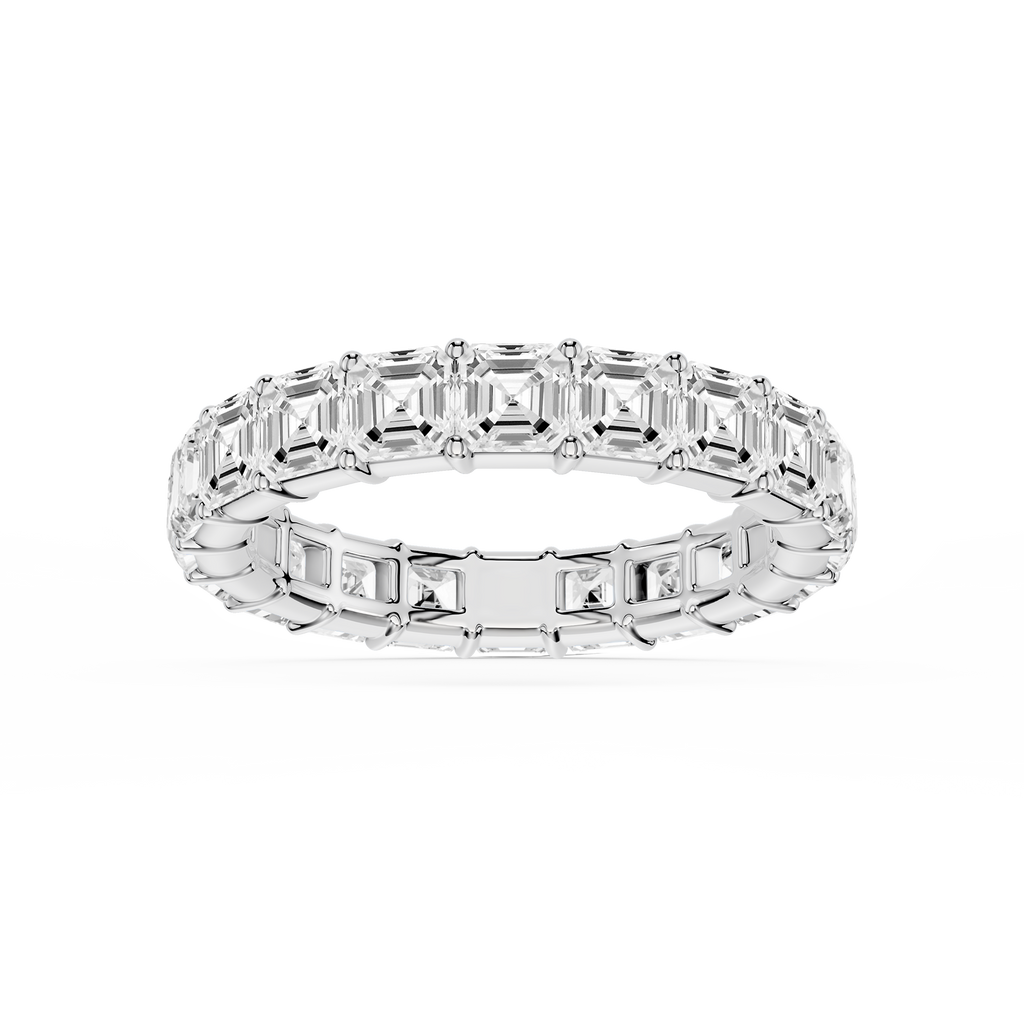 Melissa Asscher LGD Shared Prong Eternity Band