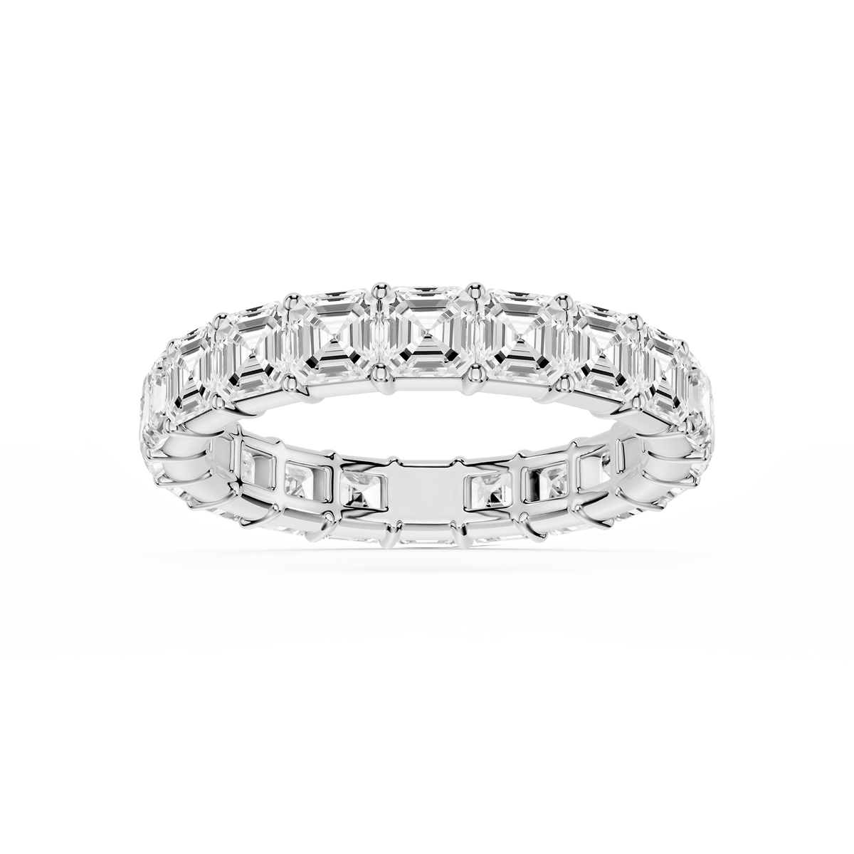 Melissa Asscher LGD Shared Prong Eternity Band