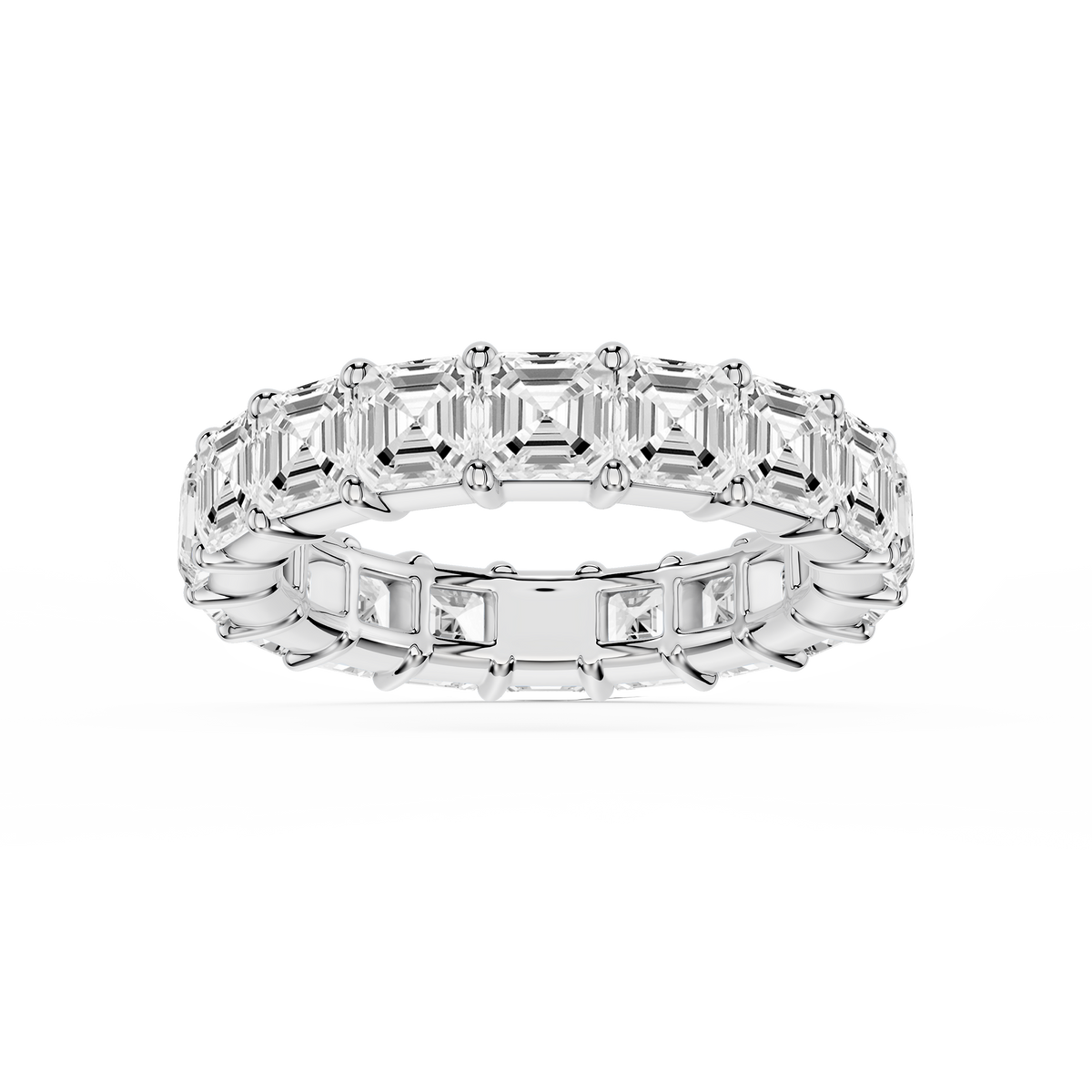 Melissa Asscher LGD Shared Prong Eternity Band