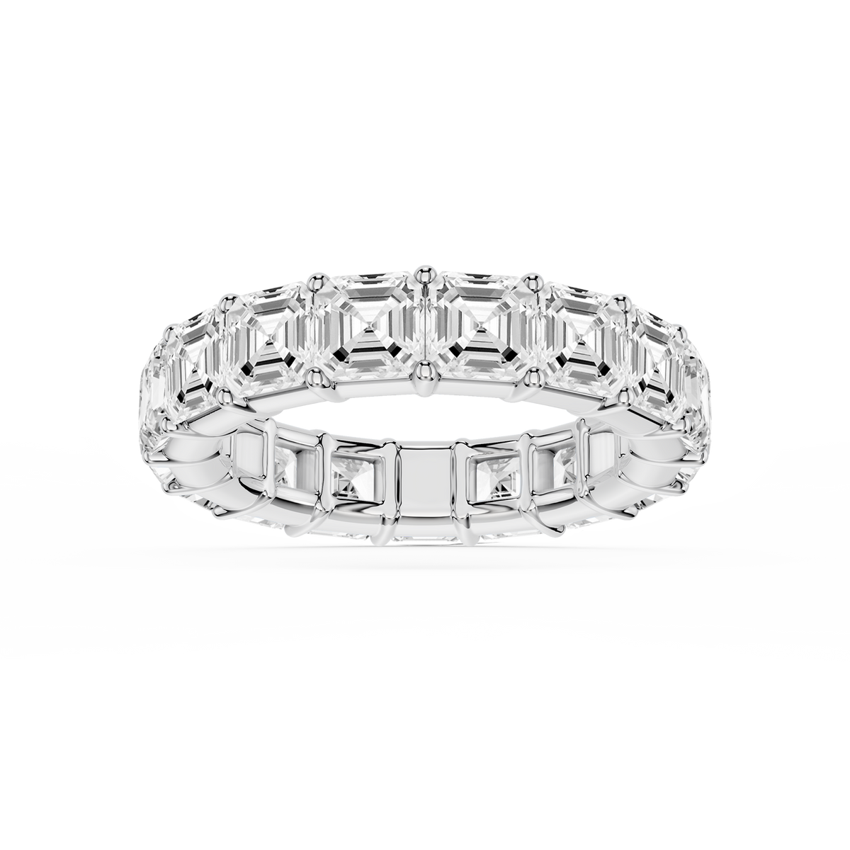 Melissa Asscher LGD Shared Prong Eternity Band
