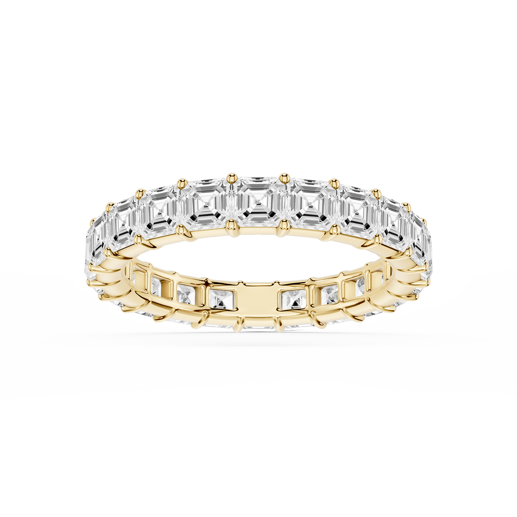 Melissa Asscher LGD Shared Prong Eternity Band