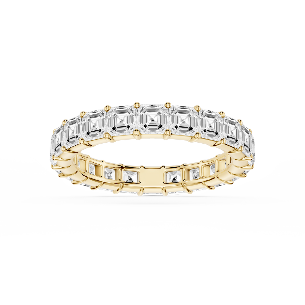 Melissa Asscher LGD Shared Prong Eternity Band