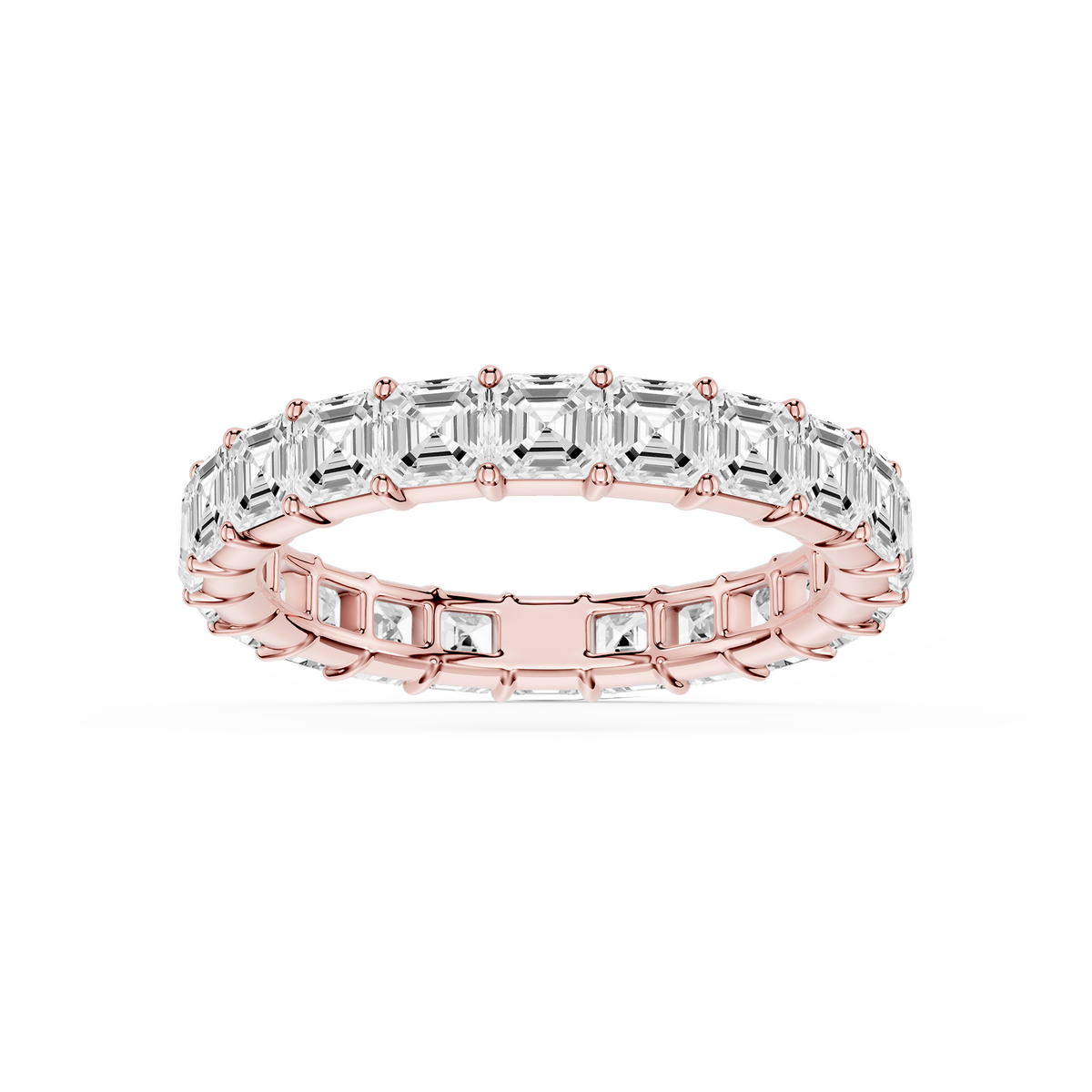 Melissa Asscher LGD Shared Prong Eternity Band