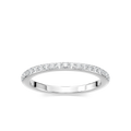 Avery 1/5 ctw Round LGD Prong Set Wedding Band