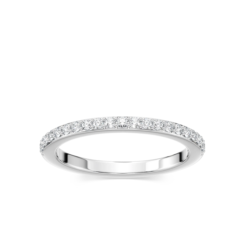 Avery 1/5 ctw Round LGD Prong Set Wedding Band