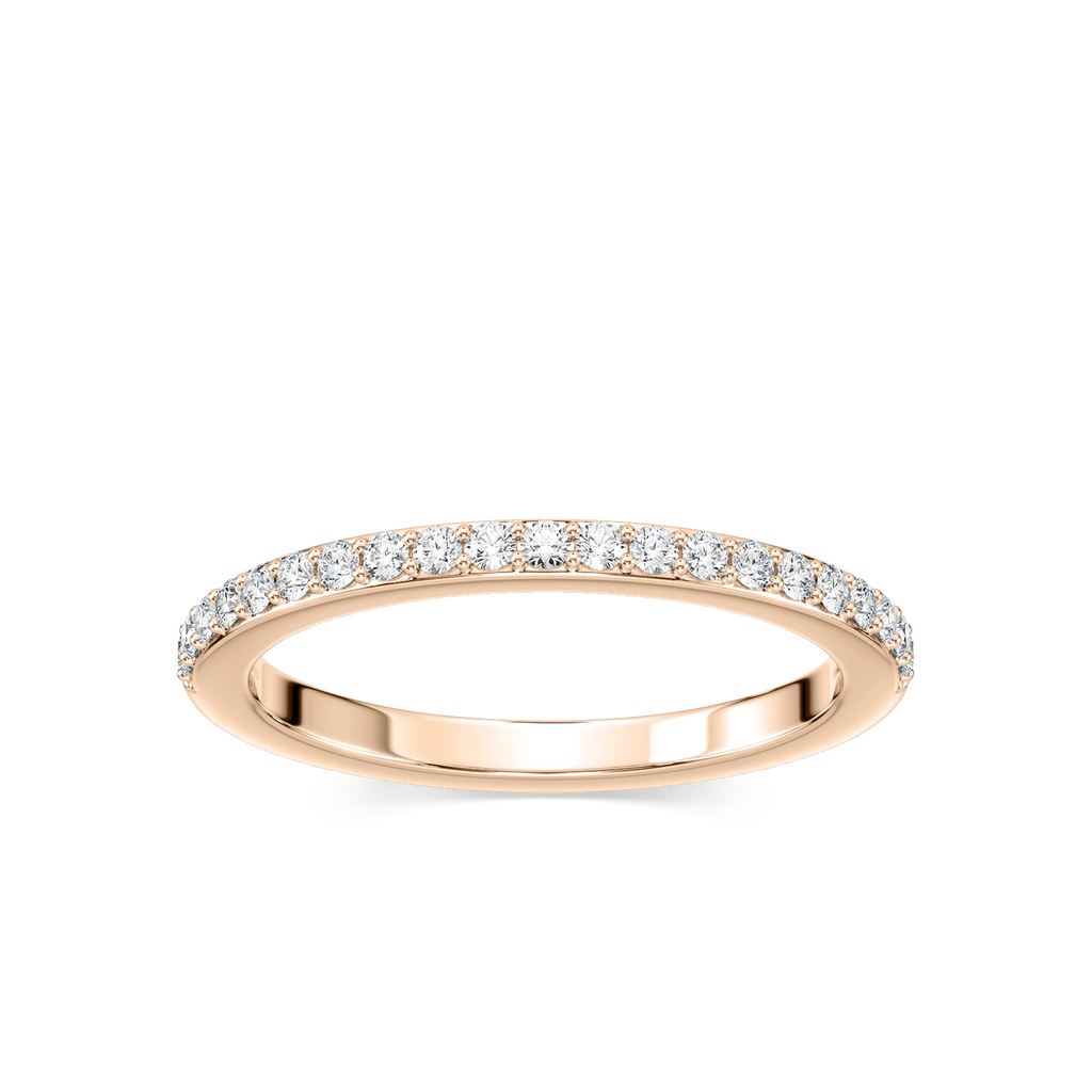 Avery 1/5 ctw Round LGD Prong Set Wedding Band