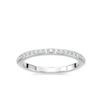 Avery 1/5 ctw Round LGD Prong Set Wedding Band