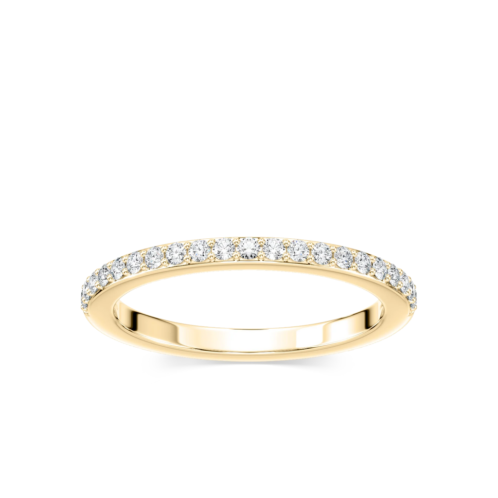 Avery 1/5 ctw Round LGD Prong Set Wedding Band