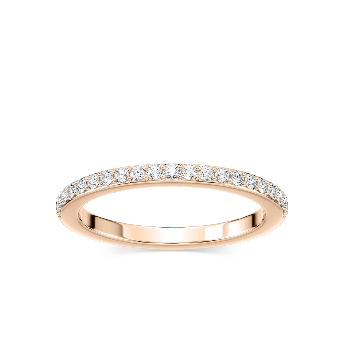 Avery 1/5 ctw Round LGD Prong Set Wedding Band