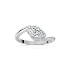 Sierra 1 ctw Marquise LGD East-West Bypass Promise Ring