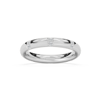 Noah Round LGD Station Eternity Band - 14K White Gold / ¼ ctw