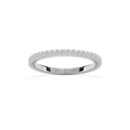 Khloe 1/3 ctw Round LGD W Prong Wedding Band