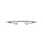 1 ctw LGD Bezel Set Cuff Bracelet - 7.5 Inches