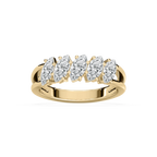 Raina 2 ctw Marquise LGD Five-Stone Anniversary Band - 14K Yellow Gold
