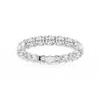 Rebecca Round LGD Shared Prong Eternity Band