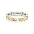 Rebecca Round LGD Shared Prong Eternity Band
