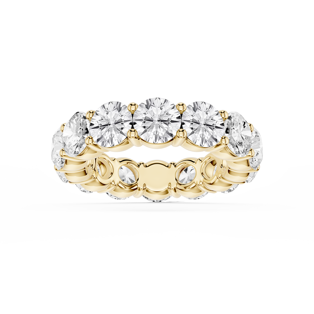 Rebecca Round LGD Shared Prong Eternity Band
