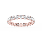 Rebecca Round LGD Shared Prong Eternity Band
