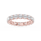 Rebecca Round LGD Shared Prong Eternity Band