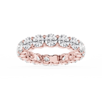 Rebecca Round LGD Shared Prong Eternity Band