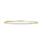 1 ctw Round LGD Eleven Stone Chain Bracelet  - 7 Inches