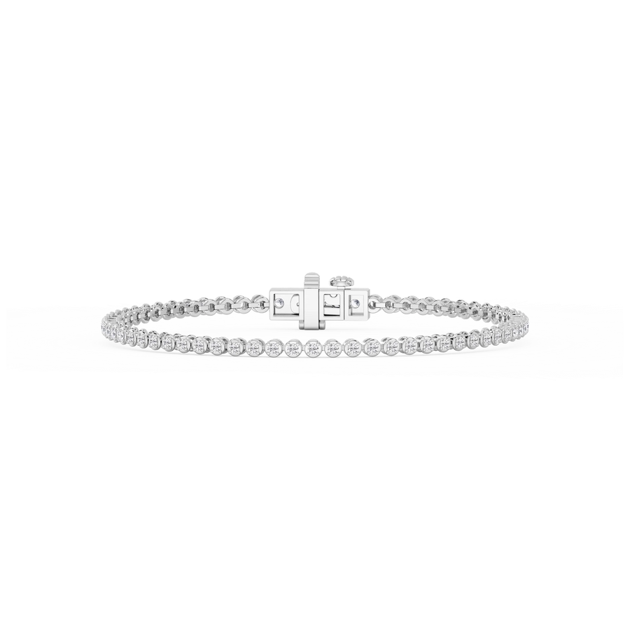 Round LGD Classic Four Prong Tennis Bracelet