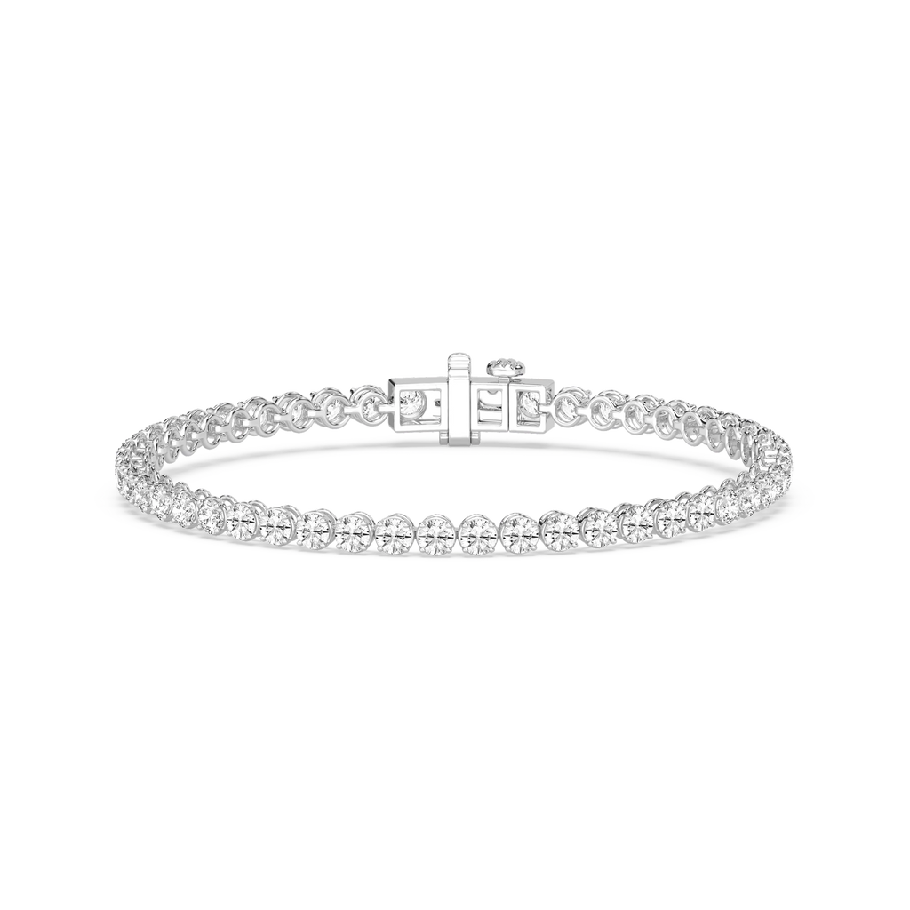 Round LGD Classic Four Prong Tennis Bracelet