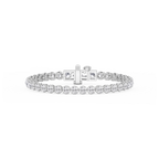 Round LGD Classic Four Prong Tennis Bracelet