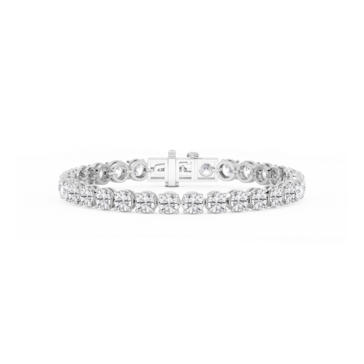 Round LGD Classic Four Prong Tennis Bracelet