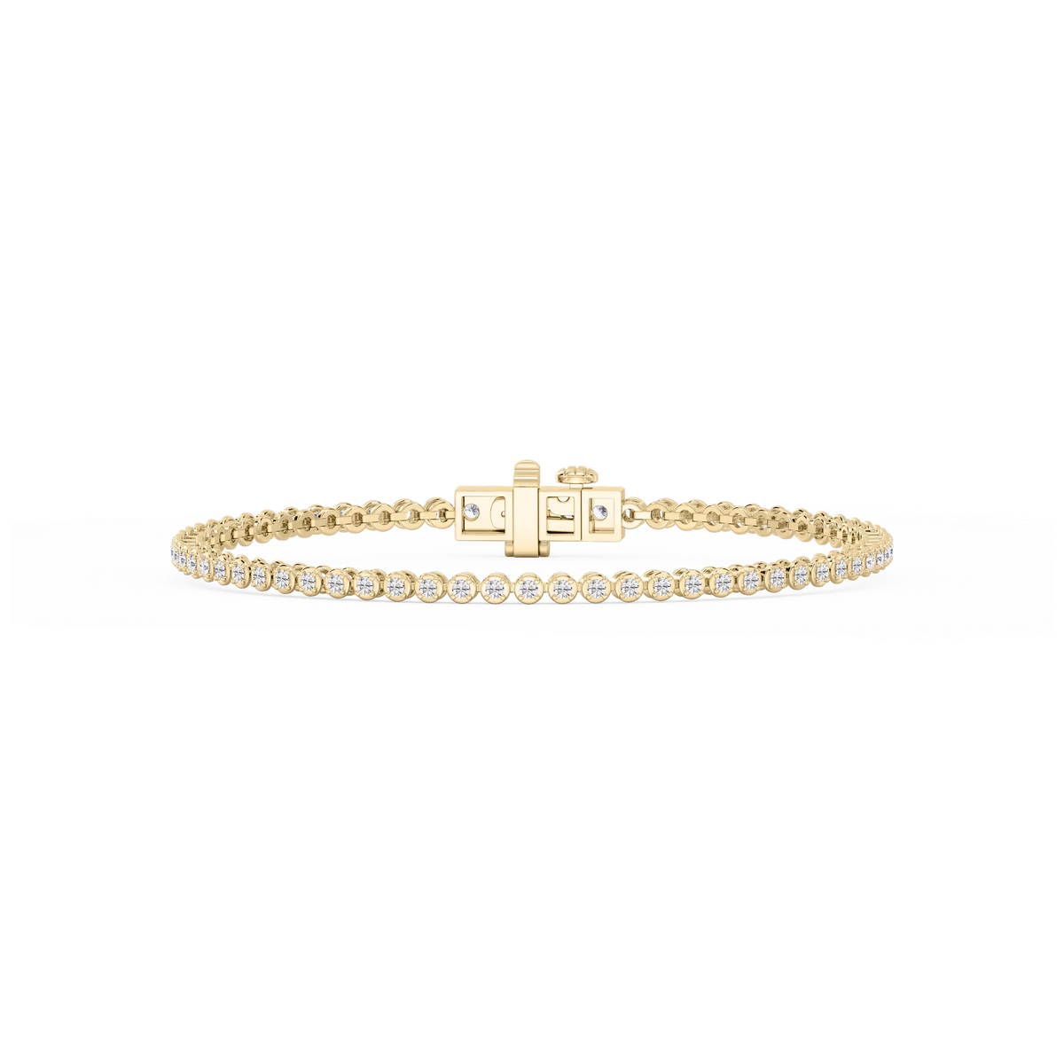 Round LGD Classic Four Prong Tennis Bracelet