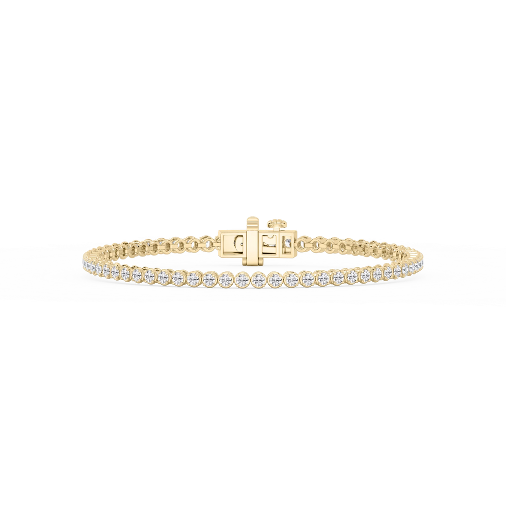 Round LGD Classic Four Prong Tennis Bracelet