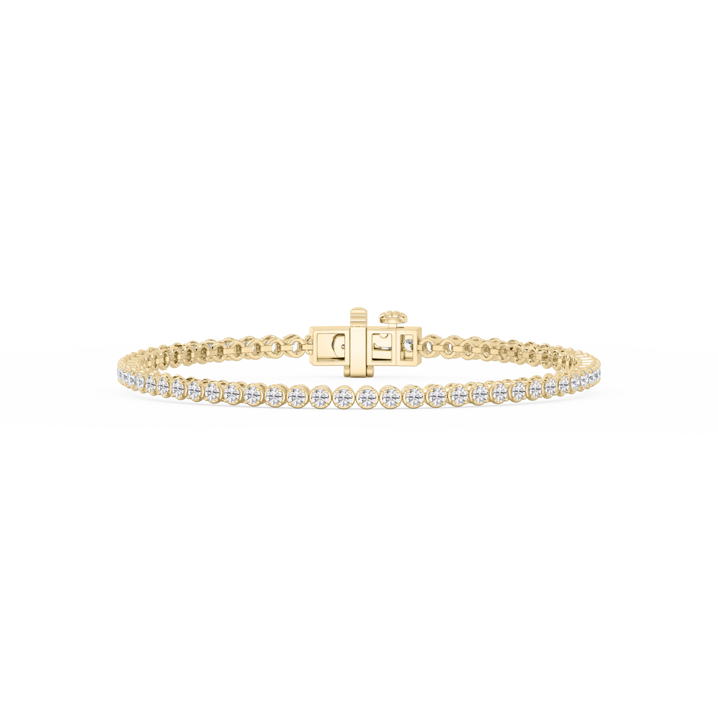 Round LGD Classic Four Prong Tennis Bracelet