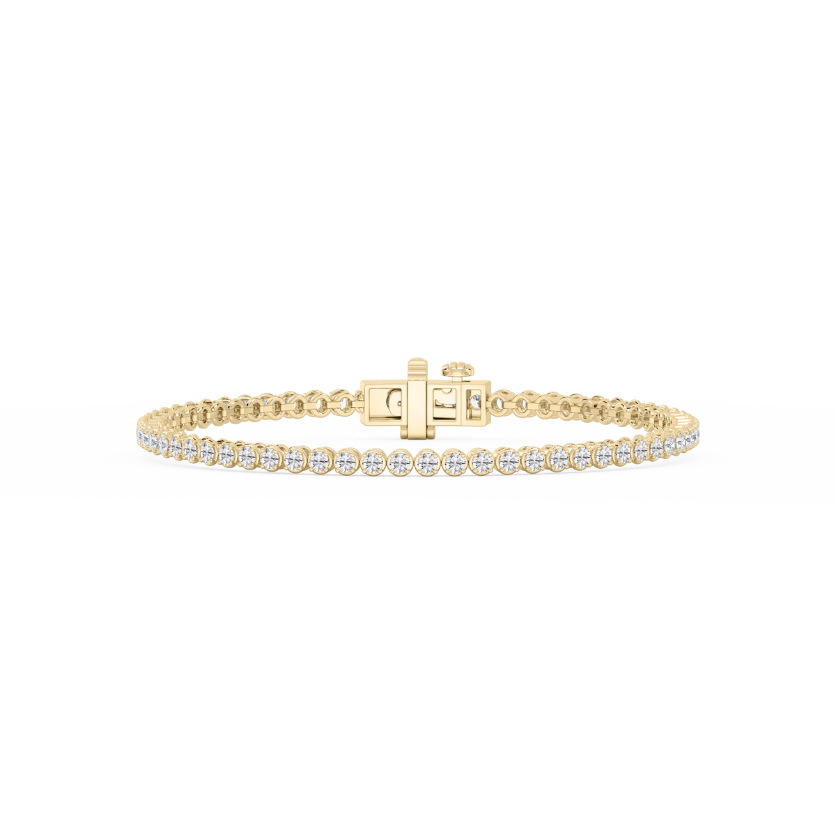 Round LGD Classic Four Prong Tennis Bracelet