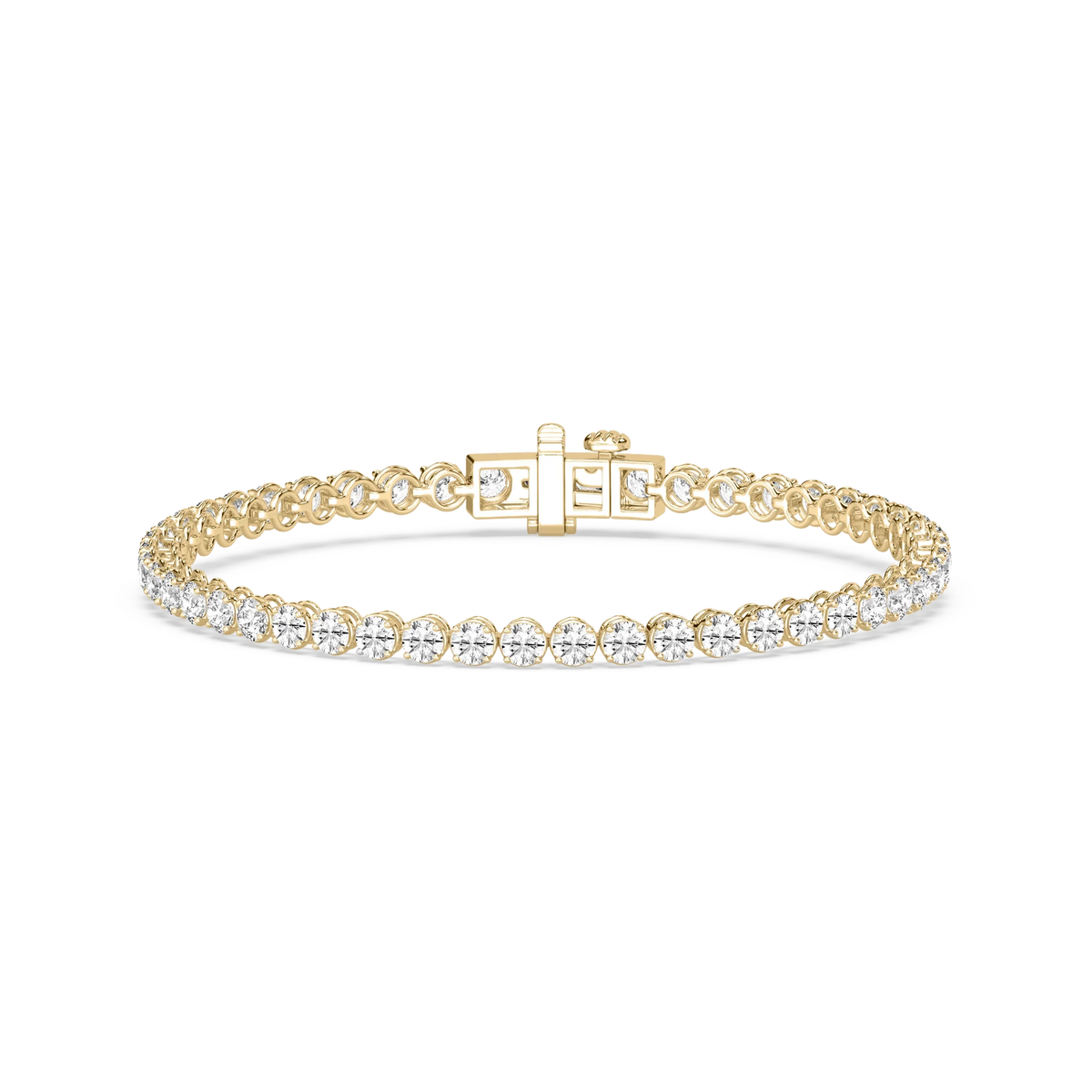 Round LGD Classic Four Prong Tennis Bracelet