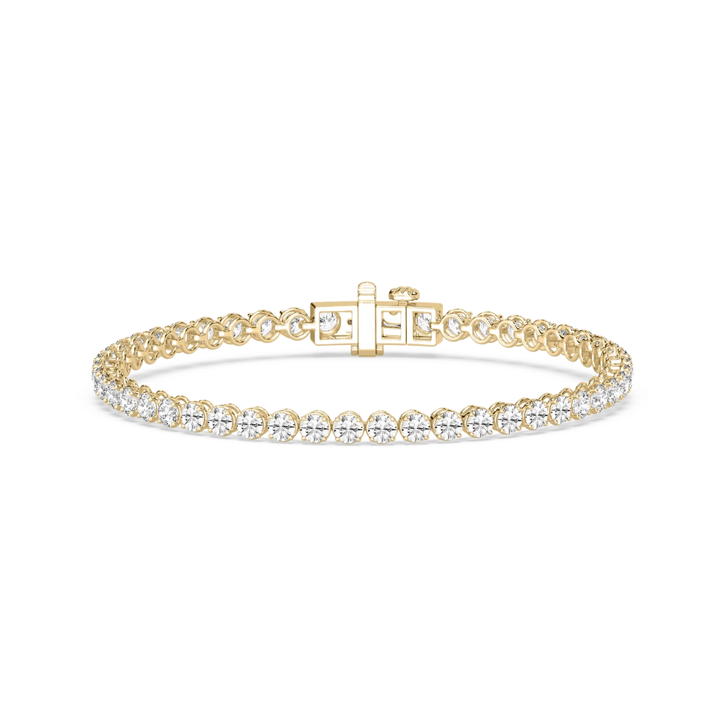 Round LGD Classic Four Prong Tennis Bracelet
