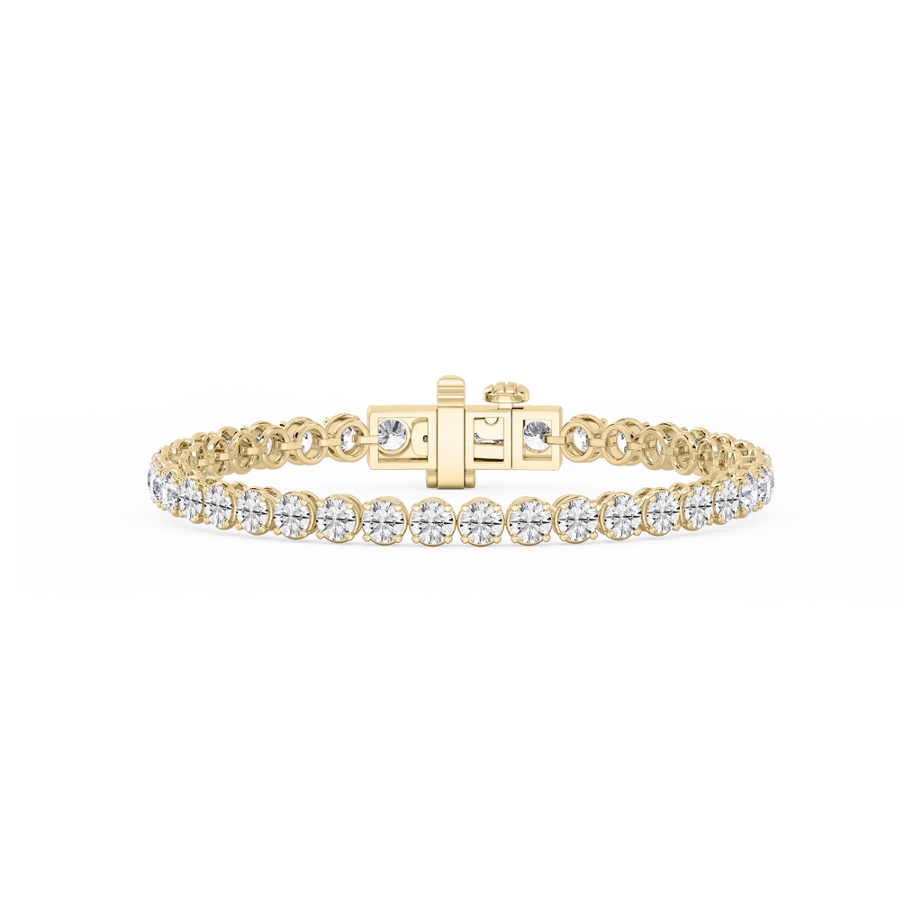 Round LGD Classic Four Prong Tennis Bracelet