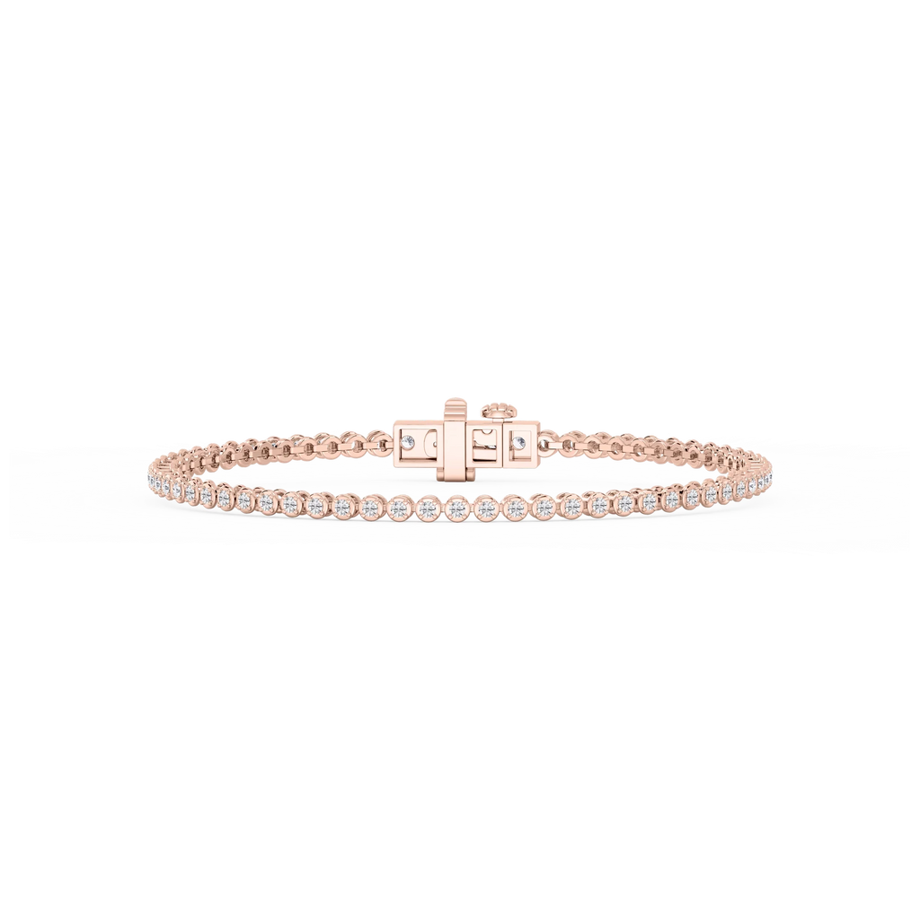Round LGD Classic Four Prong Tennis Bracelet