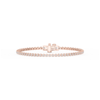 Round LGD Classic Four Prong Tennis Bracelet