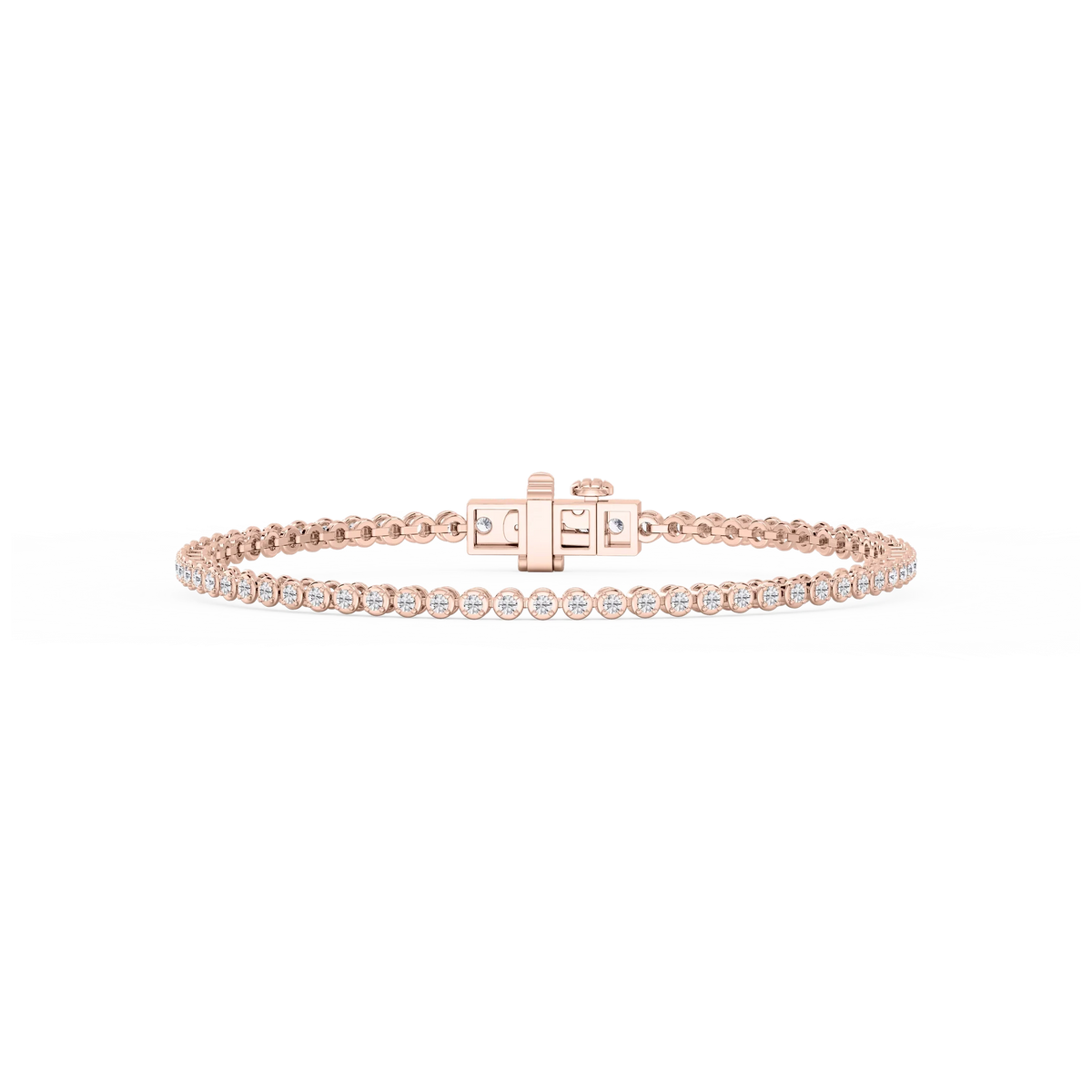 Round LGD Classic Four Prong Tennis Bracelet