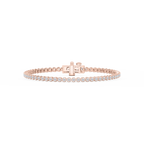 Round LGD Classic Four Prong Tennis Bracelet