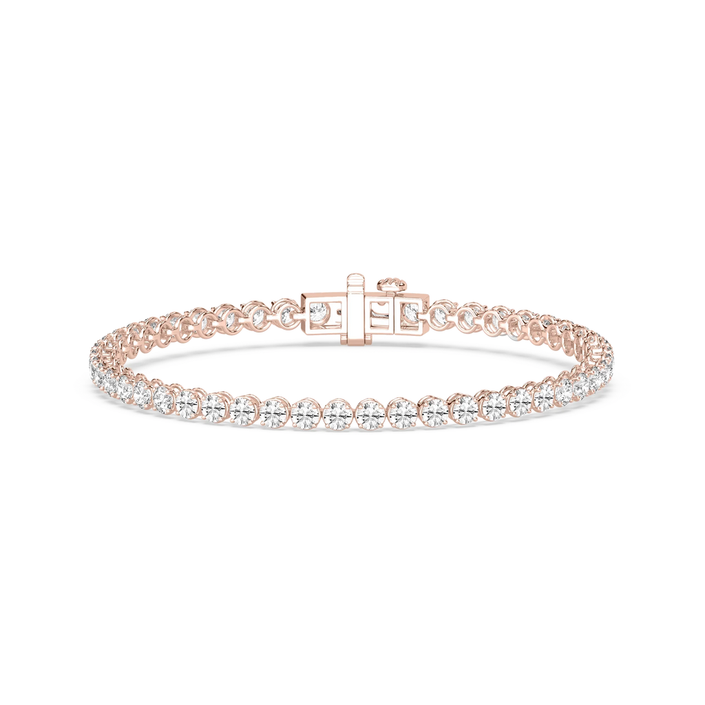 Round LGD Classic Four Prong Tennis Bracelet