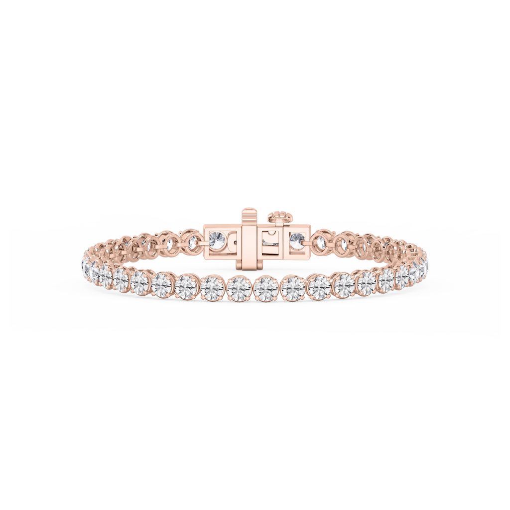 Round LGD Classic Four Prong Tennis Bracelet